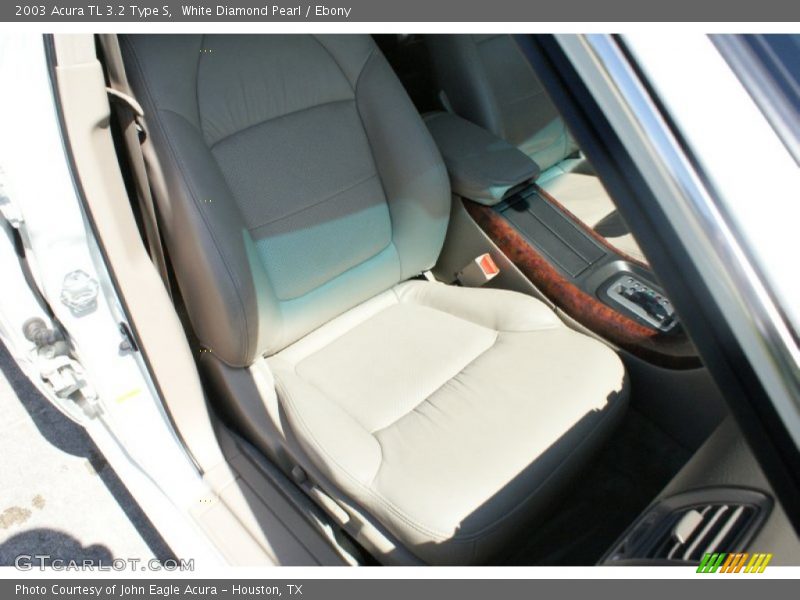 White Diamond Pearl / Ebony 2003 Acura TL 3.2 Type S