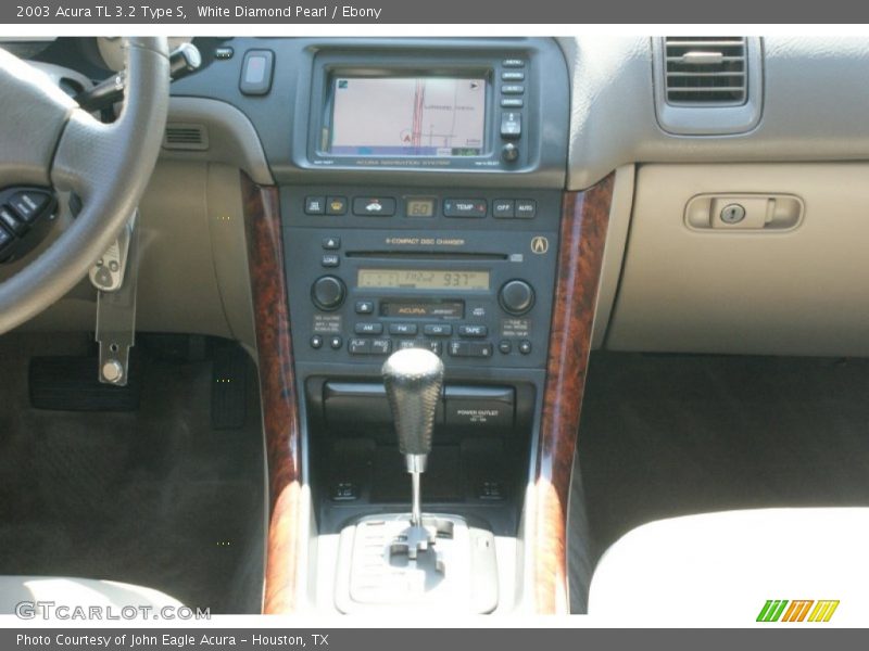 White Diamond Pearl / Ebony 2003 Acura TL 3.2 Type S