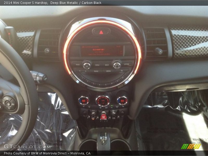 Deep Blue Metallic / Carbon Black 2014 Mini Cooper S Hardtop