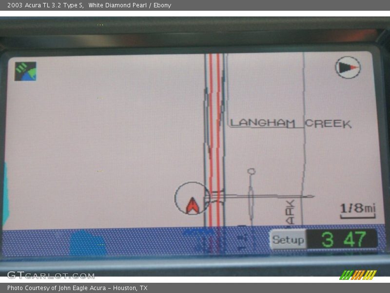 White Diamond Pearl / Ebony 2003 Acura TL 3.2 Type S