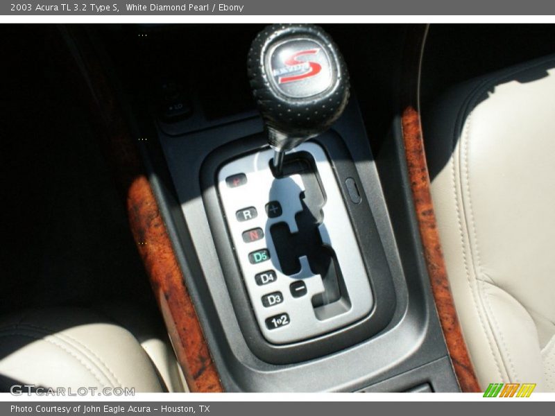 White Diamond Pearl / Ebony 2003 Acura TL 3.2 Type S