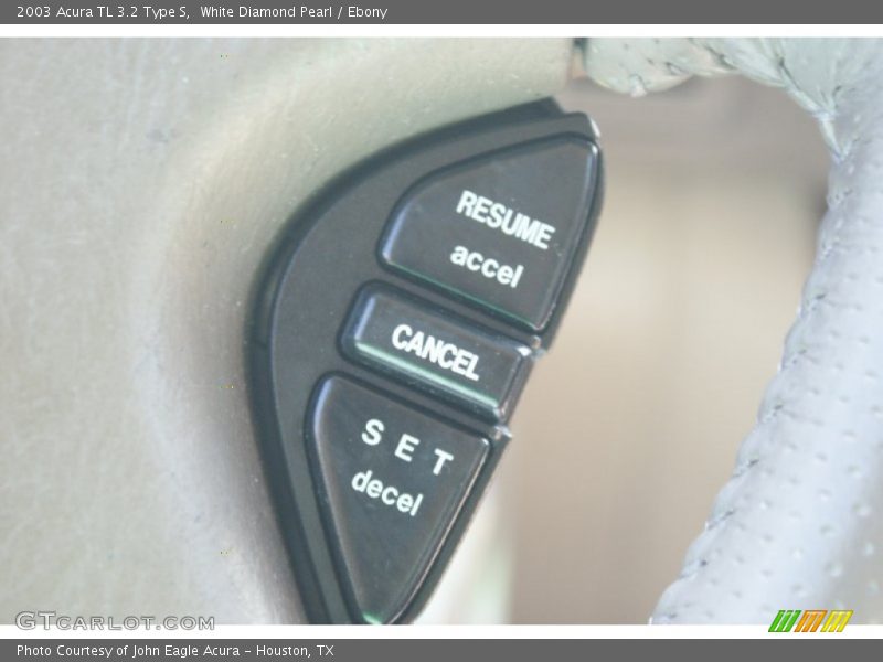 White Diamond Pearl / Ebony 2003 Acura TL 3.2 Type S