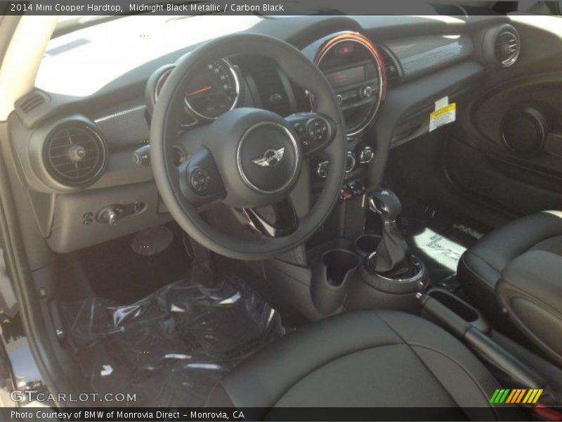 Midnight Black Metallic / Carbon Black 2014 Mini Cooper Hardtop