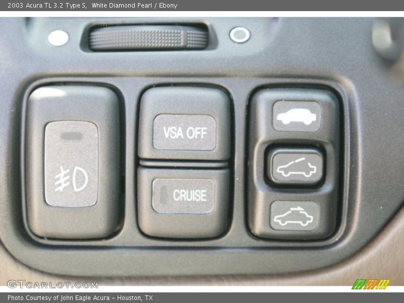 White Diamond Pearl / Ebony 2003 Acura TL 3.2 Type S