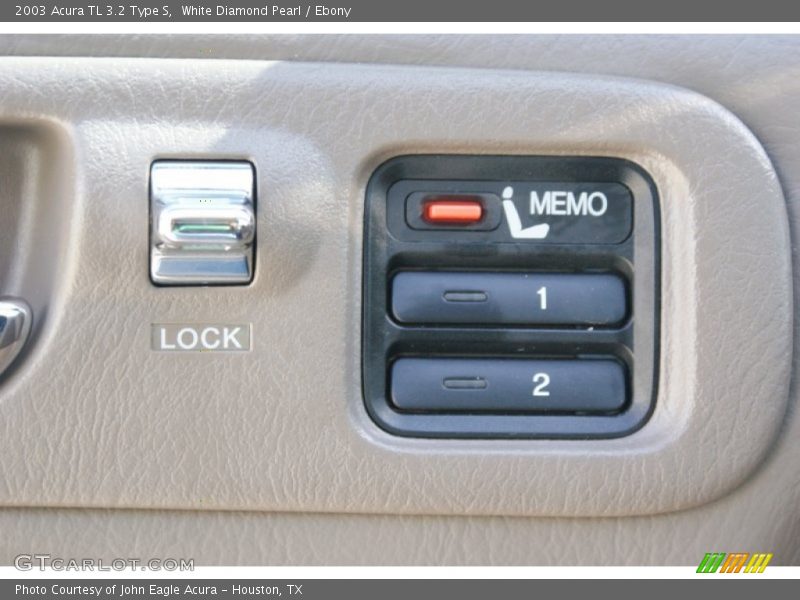 White Diamond Pearl / Ebony 2003 Acura TL 3.2 Type S
