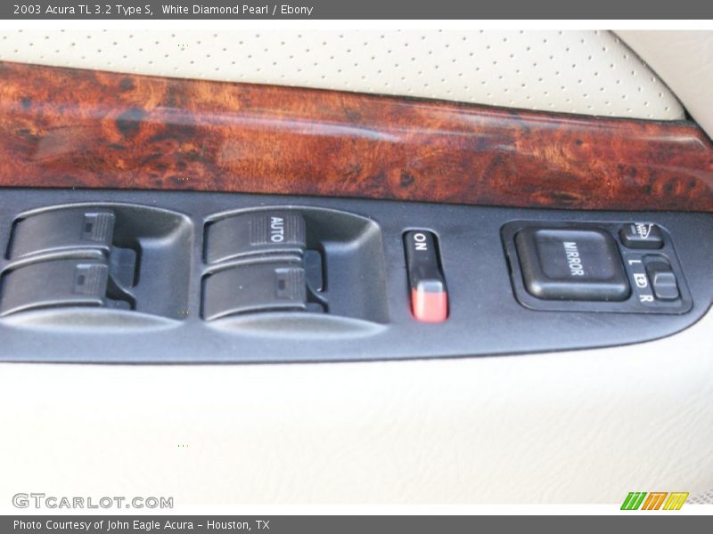 White Diamond Pearl / Ebony 2003 Acura TL 3.2 Type S