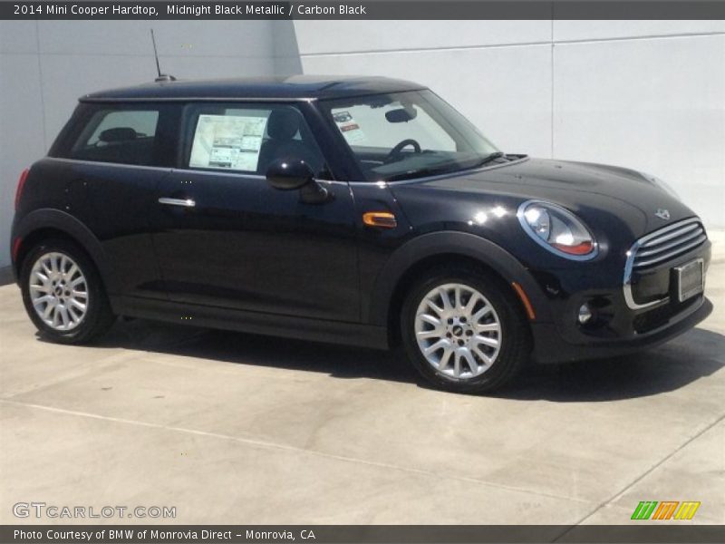 Midnight Black Metallic / Carbon Black 2014 Mini Cooper Hardtop