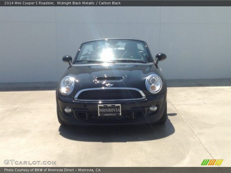 Midnight Black Metallic / Carbon Black 2014 Mini Cooper S Roadster