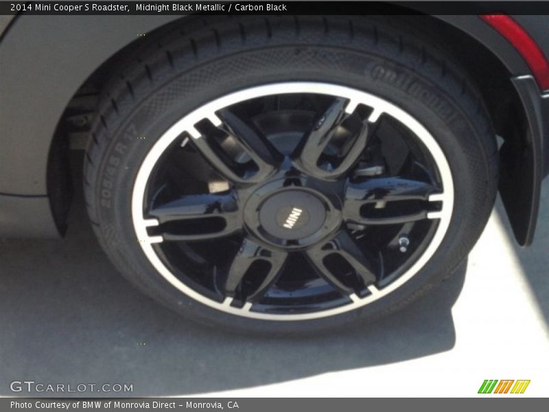 Midnight Black Metallic / Carbon Black 2014 Mini Cooper S Roadster
