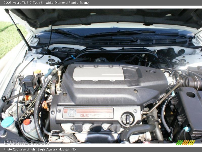 White Diamond Pearl / Ebony 2003 Acura TL 3.2 Type S