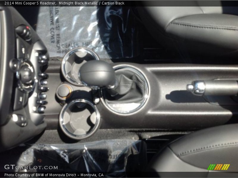 Midnight Black Metallic / Carbon Black 2014 Mini Cooper S Roadster