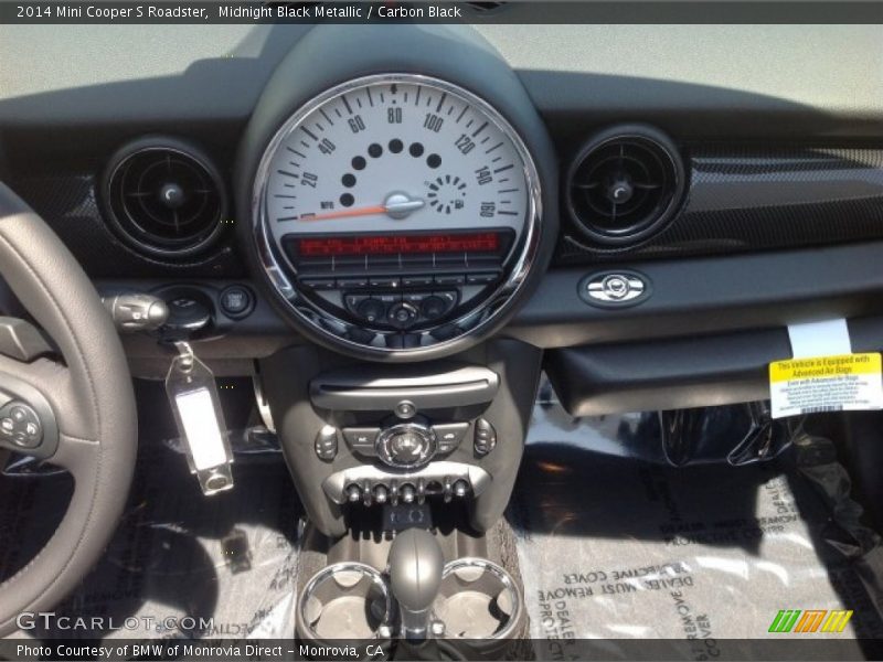 Midnight Black Metallic / Carbon Black 2014 Mini Cooper S Roadster