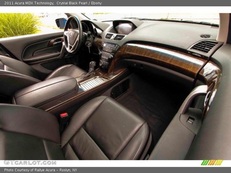 Crystal Black Pearl / Ebony 2011 Acura MDX Technology