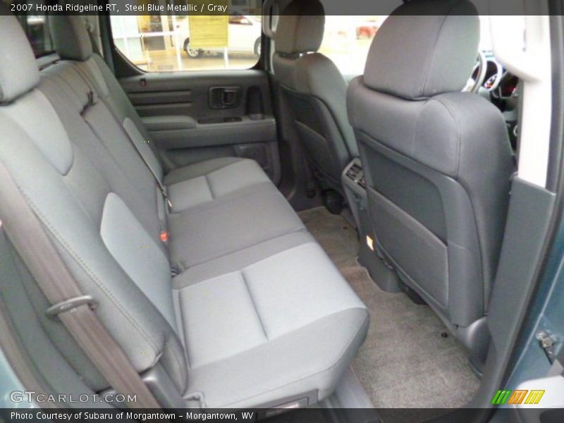 Steel Blue Metallic / Gray 2007 Honda Ridgeline RT