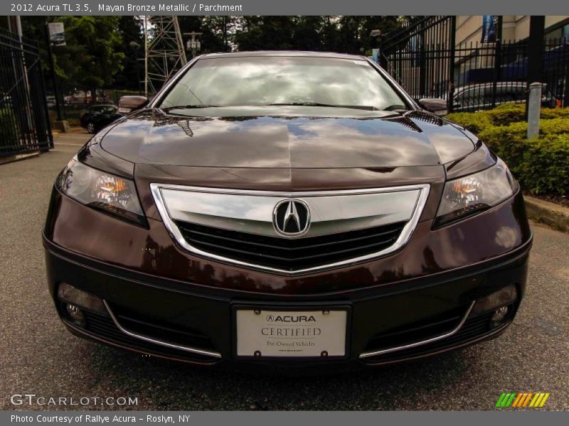 Mayan Bronze Metallic / Parchment 2012 Acura TL 3.5