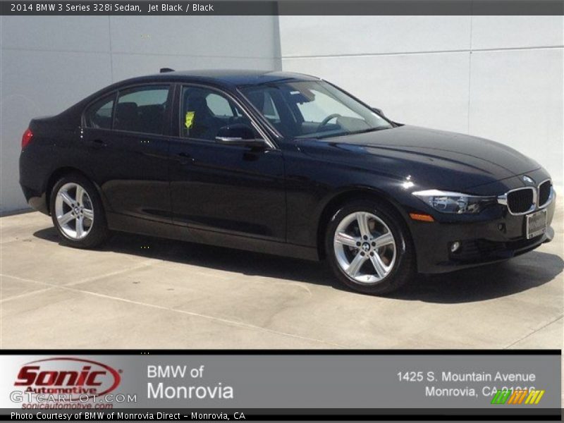 Jet Black / Black 2014 BMW 3 Series 328i Sedan
