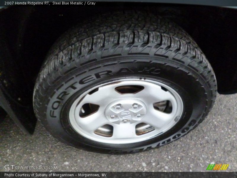 Steel Blue Metallic / Gray 2007 Honda Ridgeline RT