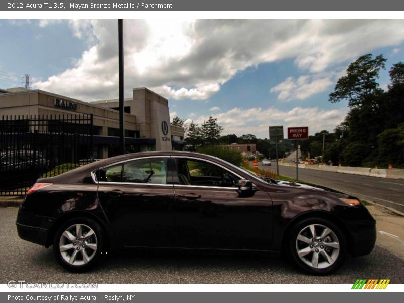 Mayan Bronze Metallic / Parchment 2012 Acura TL 3.5
