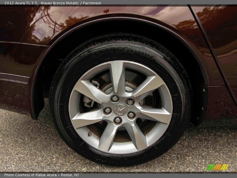 Mayan Bronze Metallic / Parchment 2012 Acura TL 3.5