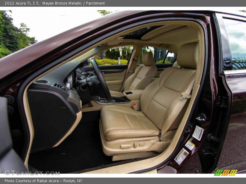 Mayan Bronze Metallic / Parchment 2012 Acura TL 3.5