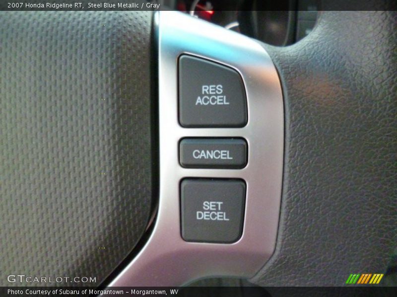 Steel Blue Metallic / Gray 2007 Honda Ridgeline RT