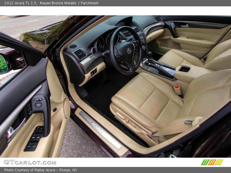 Mayan Bronze Metallic / Parchment 2012 Acura TL 3.5