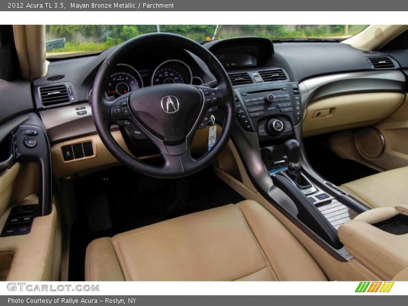 Mayan Bronze Metallic / Parchment 2012 Acura TL 3.5