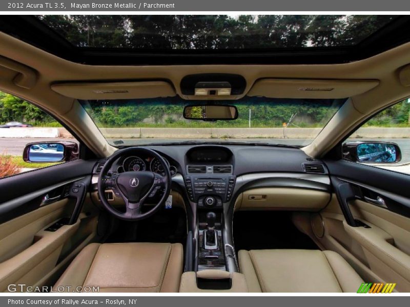 Mayan Bronze Metallic / Parchment 2012 Acura TL 3.5