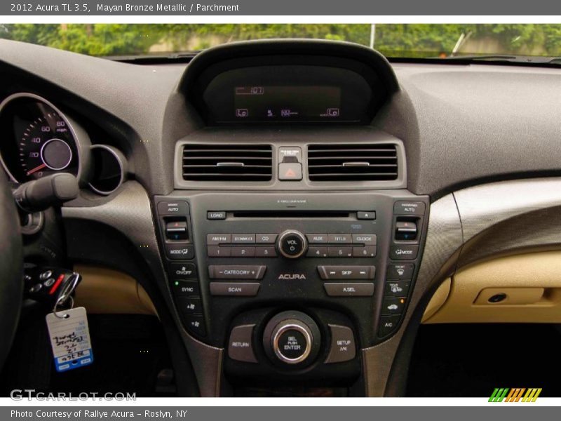 Mayan Bronze Metallic / Parchment 2012 Acura TL 3.5