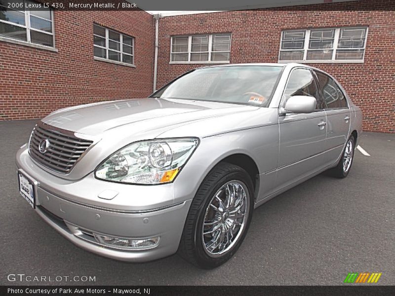 Mercury Metallic / Black 2006 Lexus LS 430