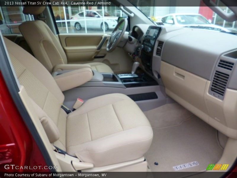 Cayenne Red / Almond 2013 Nissan Titan SV Crew Cab 4x4