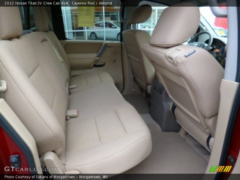 Cayenne Red / Almond 2013 Nissan Titan SV Crew Cab 4x4