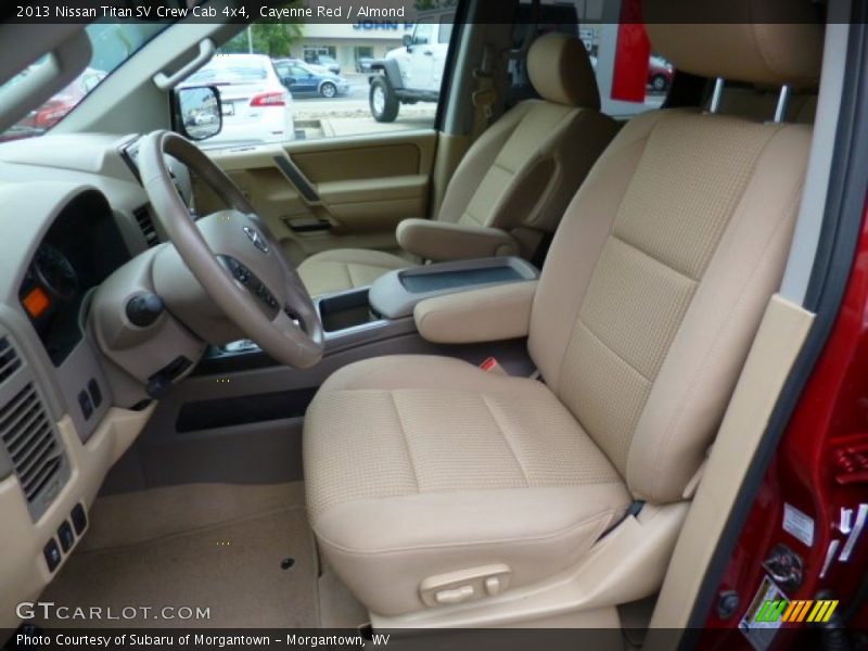 Cayenne Red / Almond 2013 Nissan Titan SV Crew Cab 4x4