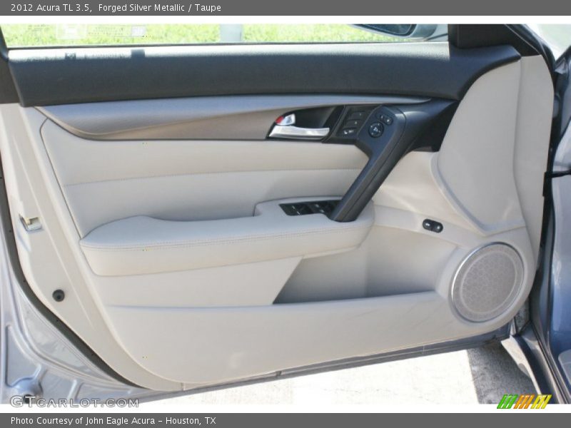 Forged Silver Metallic / Taupe 2012 Acura TL 3.5
