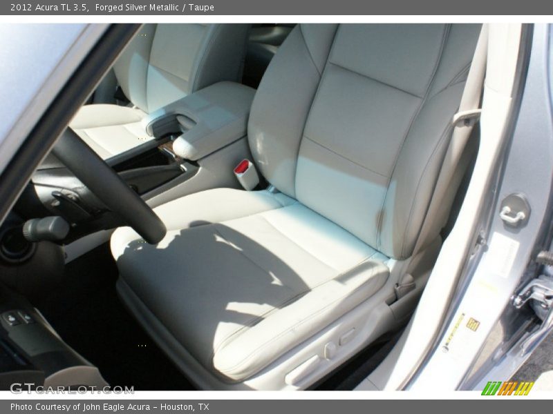 Forged Silver Metallic / Taupe 2012 Acura TL 3.5