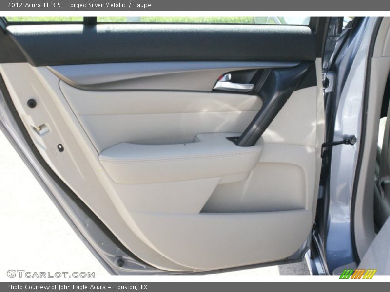 Forged Silver Metallic / Taupe 2012 Acura TL 3.5