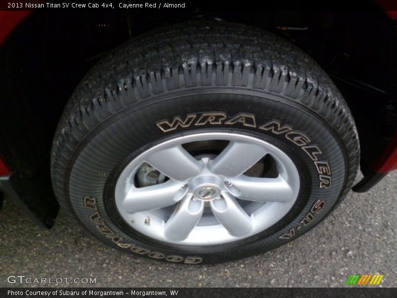 Cayenne Red / Almond 2013 Nissan Titan SV Crew Cab 4x4