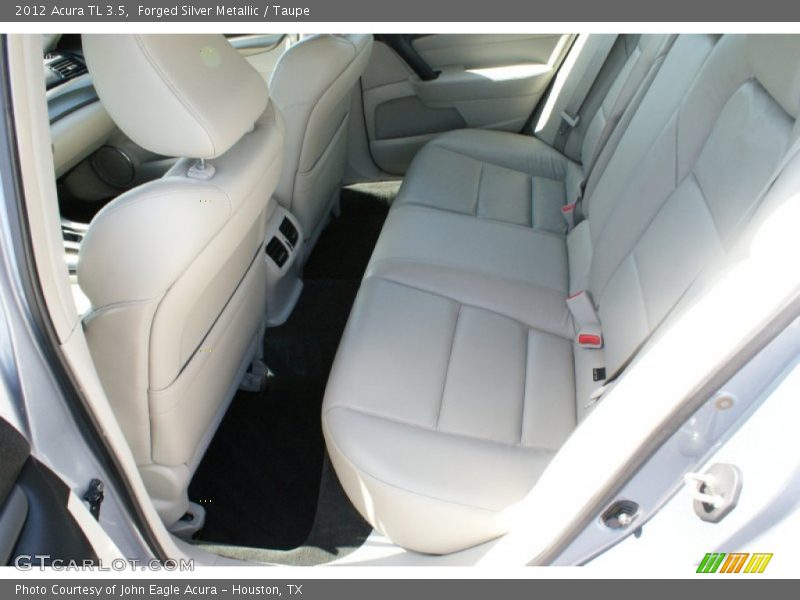 Forged Silver Metallic / Taupe 2012 Acura TL 3.5