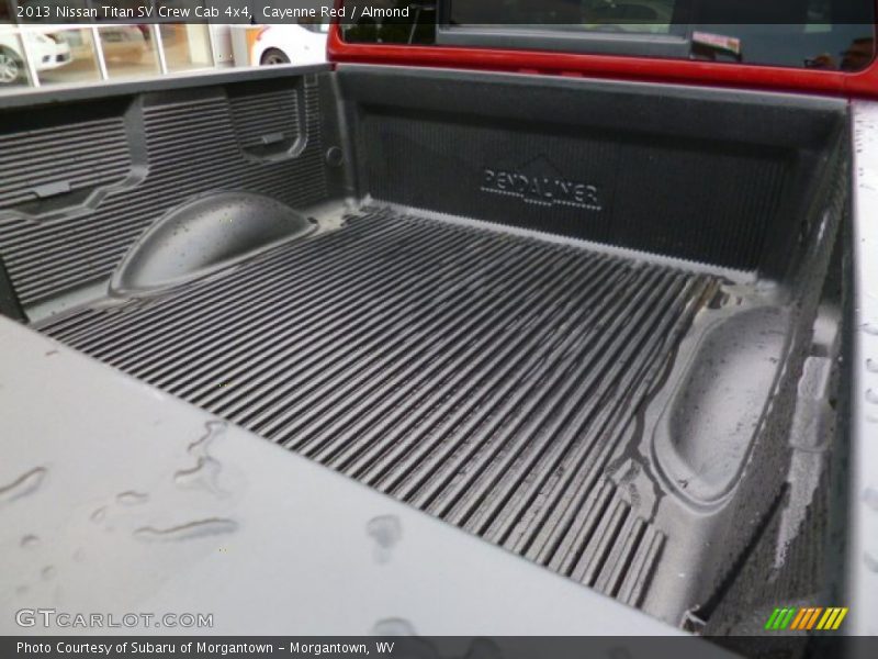Cayenne Red / Almond 2013 Nissan Titan SV Crew Cab 4x4