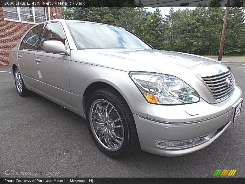 Mercury Metallic / Black 2006 Lexus LS 430