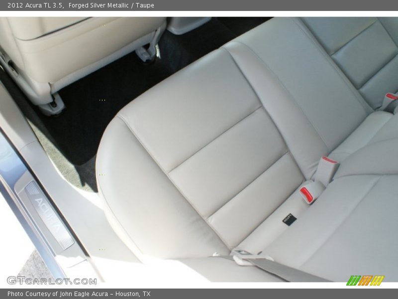 Forged Silver Metallic / Taupe 2012 Acura TL 3.5