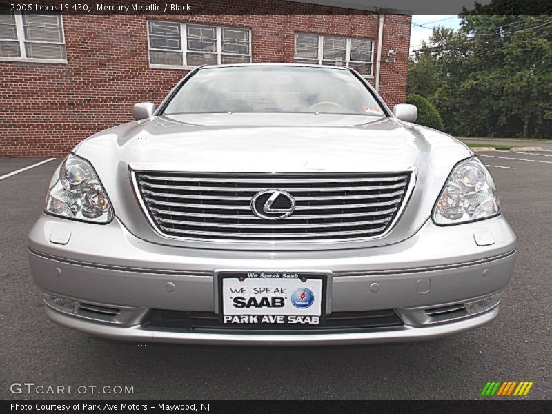 Mercury Metallic / Black 2006 Lexus LS 430