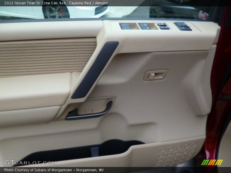 Cayenne Red / Almond 2013 Nissan Titan SV Crew Cab 4x4