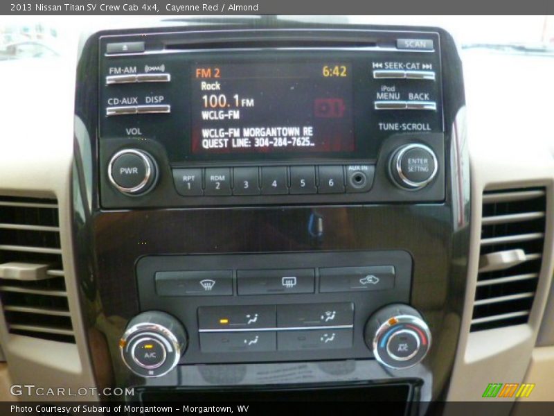 Cayenne Red / Almond 2013 Nissan Titan SV Crew Cab 4x4