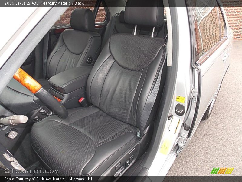 Mercury Metallic / Black 2006 Lexus LS 430