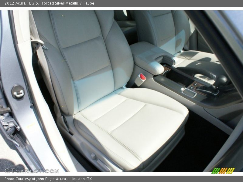Forged Silver Metallic / Taupe 2012 Acura TL 3.5