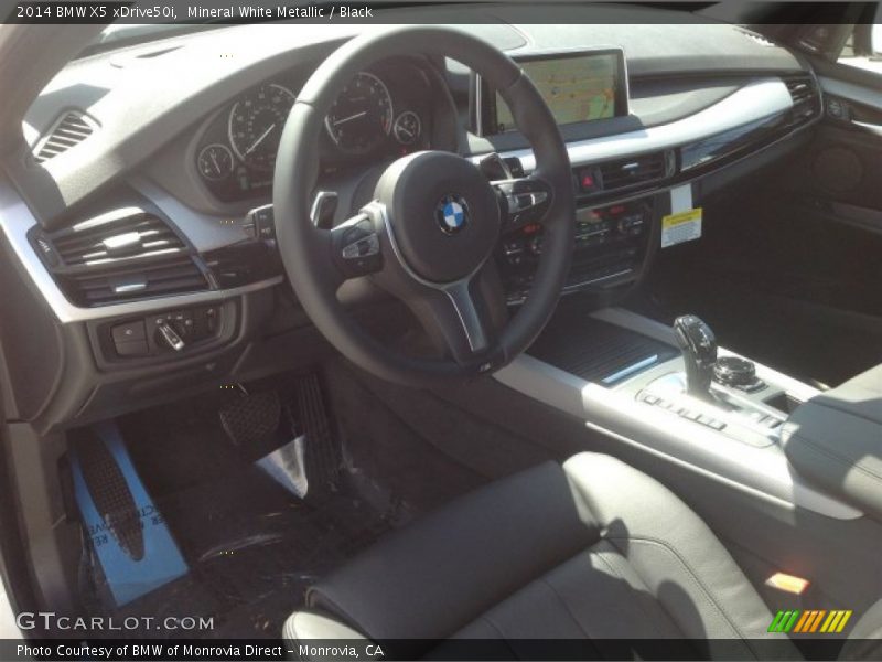 Black Interior - 2014 X5 xDrive50i 