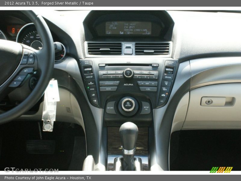 Forged Silver Metallic / Taupe 2012 Acura TL 3.5