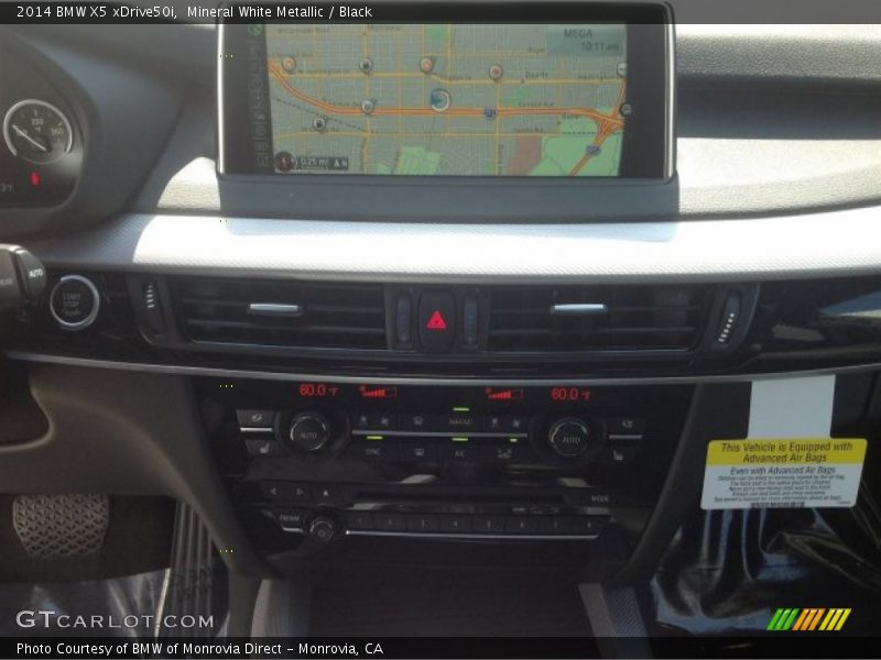 Navigation of 2014 X5 xDrive50i