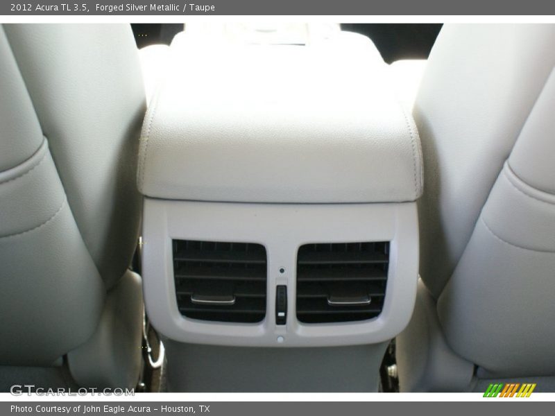 Forged Silver Metallic / Taupe 2012 Acura TL 3.5